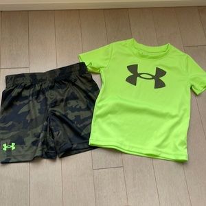 Kids’ UA short set